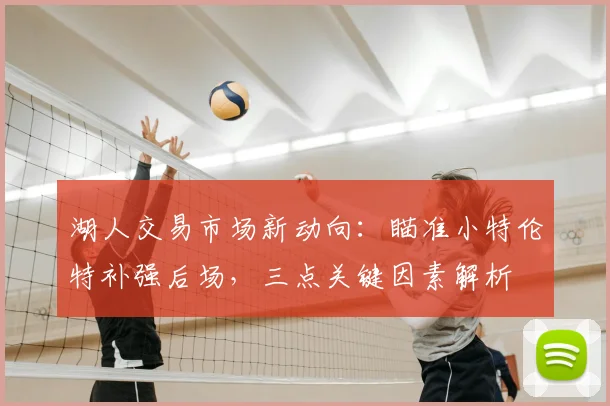 湖人交易市场新动向：瞄准小特伦特补强后场，三点关键因素解析